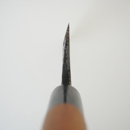 Sakai Motokame Used Deba Knife 150mm Japan Vintage High Quality Engraved F-353