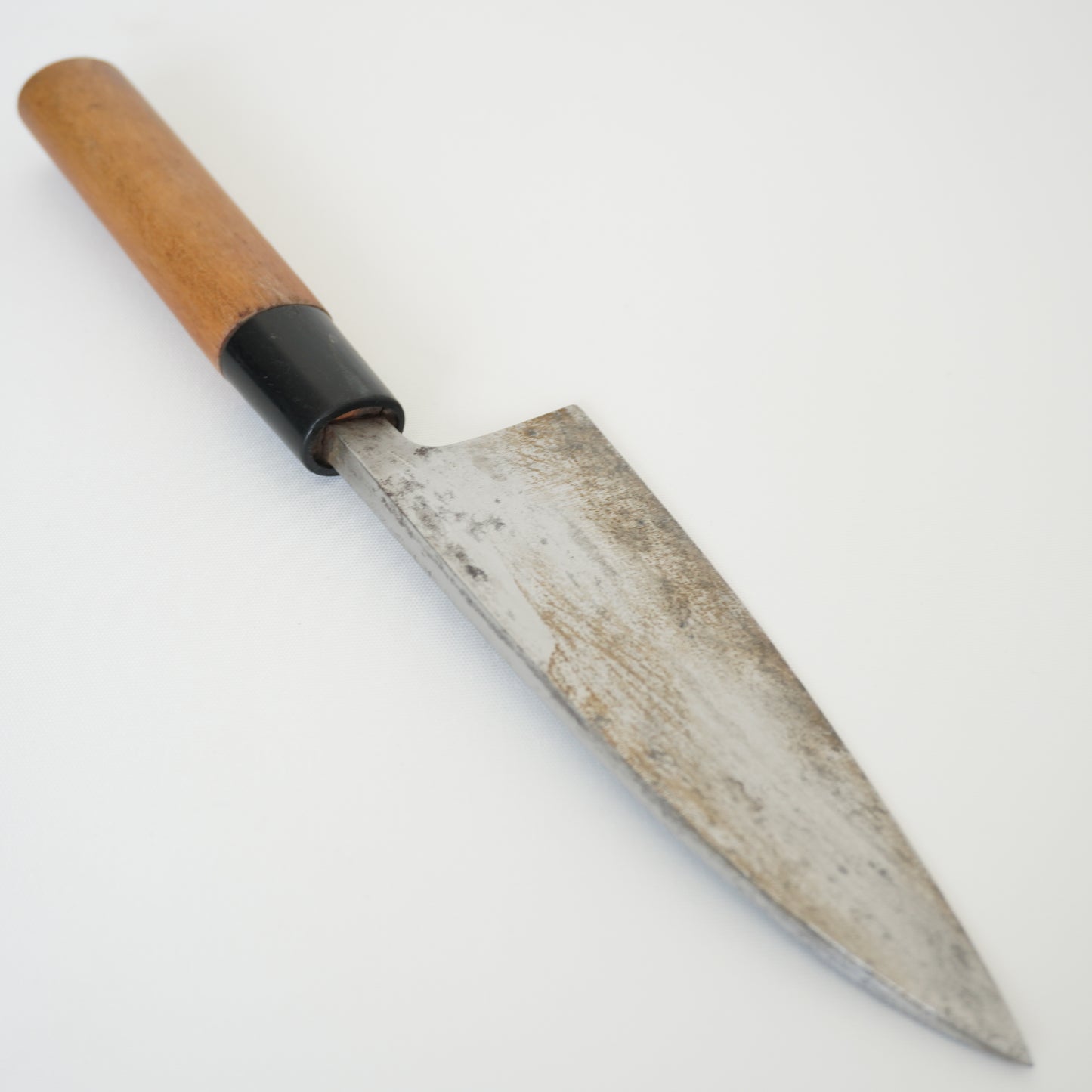 Sakai Motokame Used Deba Knife 150mm Japan Vintage High Quality Engraved F-353