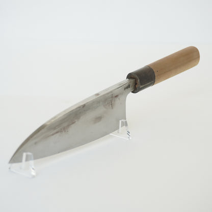 Yuko Japanese Used Deba & Yanagiba Knife Set Engraved Vintage High-Quality F-355