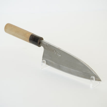 Yuko Japanese Used Deba & Yanagiba Knife Set Engraved Vintage High-Quality F-355