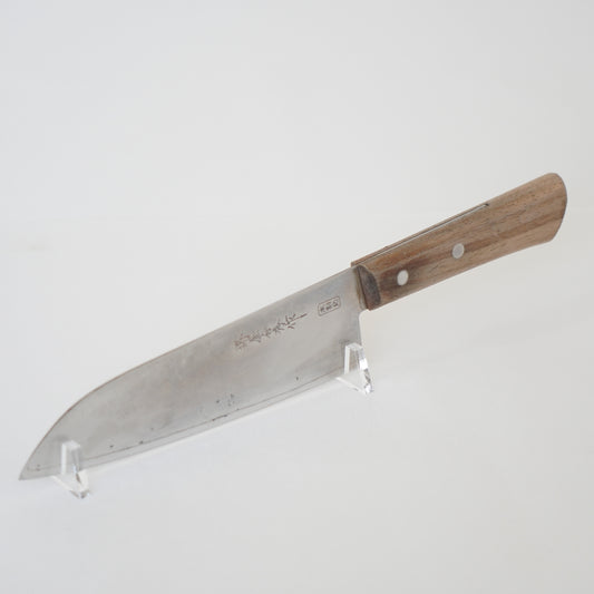 Sakaiya Gohide Japanese Used Santoku Knife 165mm Lightweight Sushi F-357