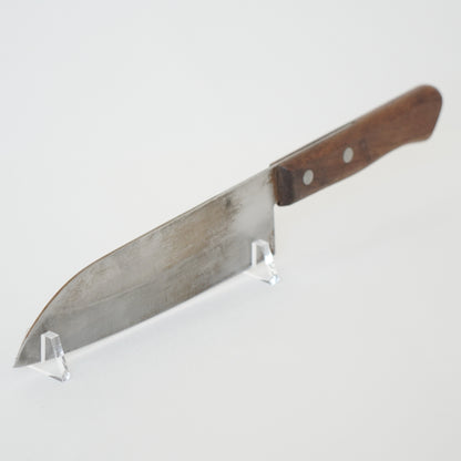 Sakai Shikimori Japanese Used Santoku Knife 165mm Lightweight Sushi F-358