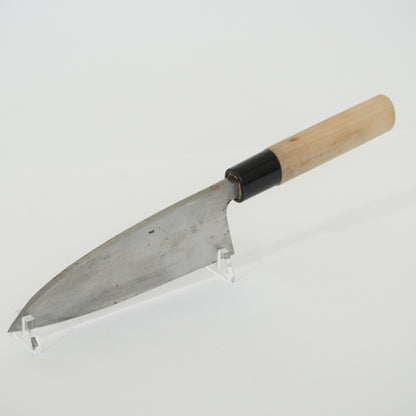 Sakai Motogame Japanese Used Deba & Yanagiba Knife Set Vintage Sushi F-363