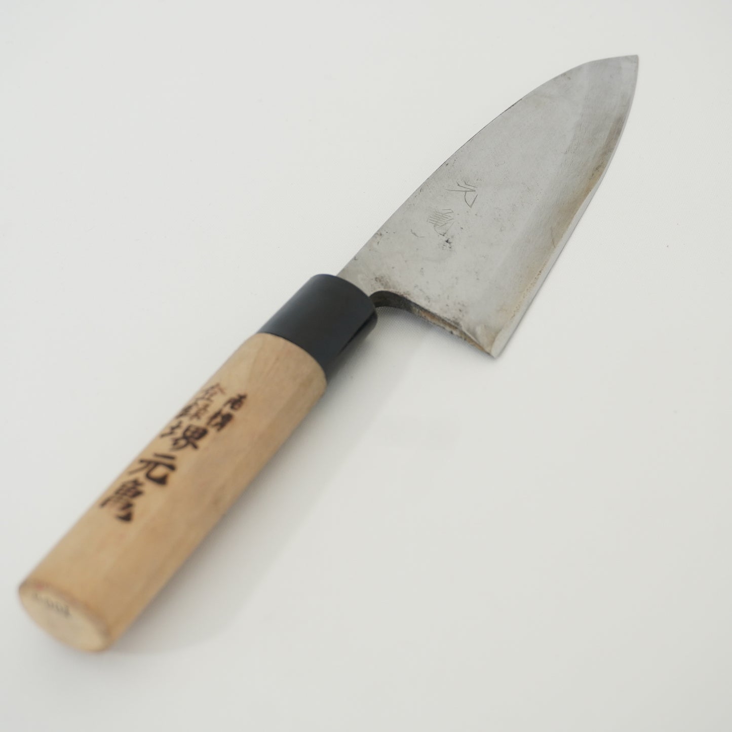 Sakai Motogame Japanese Used Deba & Yanagiba Knife Set Vintage Sushi F-363