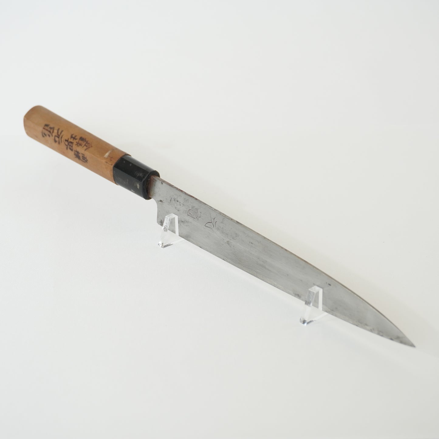 Sakai Motogame Japanese Used Deba & Yanagiba Knife Set Vintage Sushi F-363