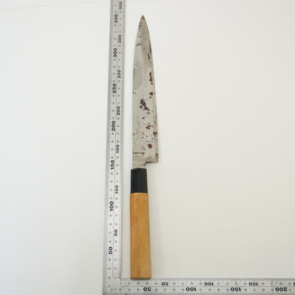 Japanese Used Kitchen Knife 3-Piece Set High Quality Vintage Sushi F-364