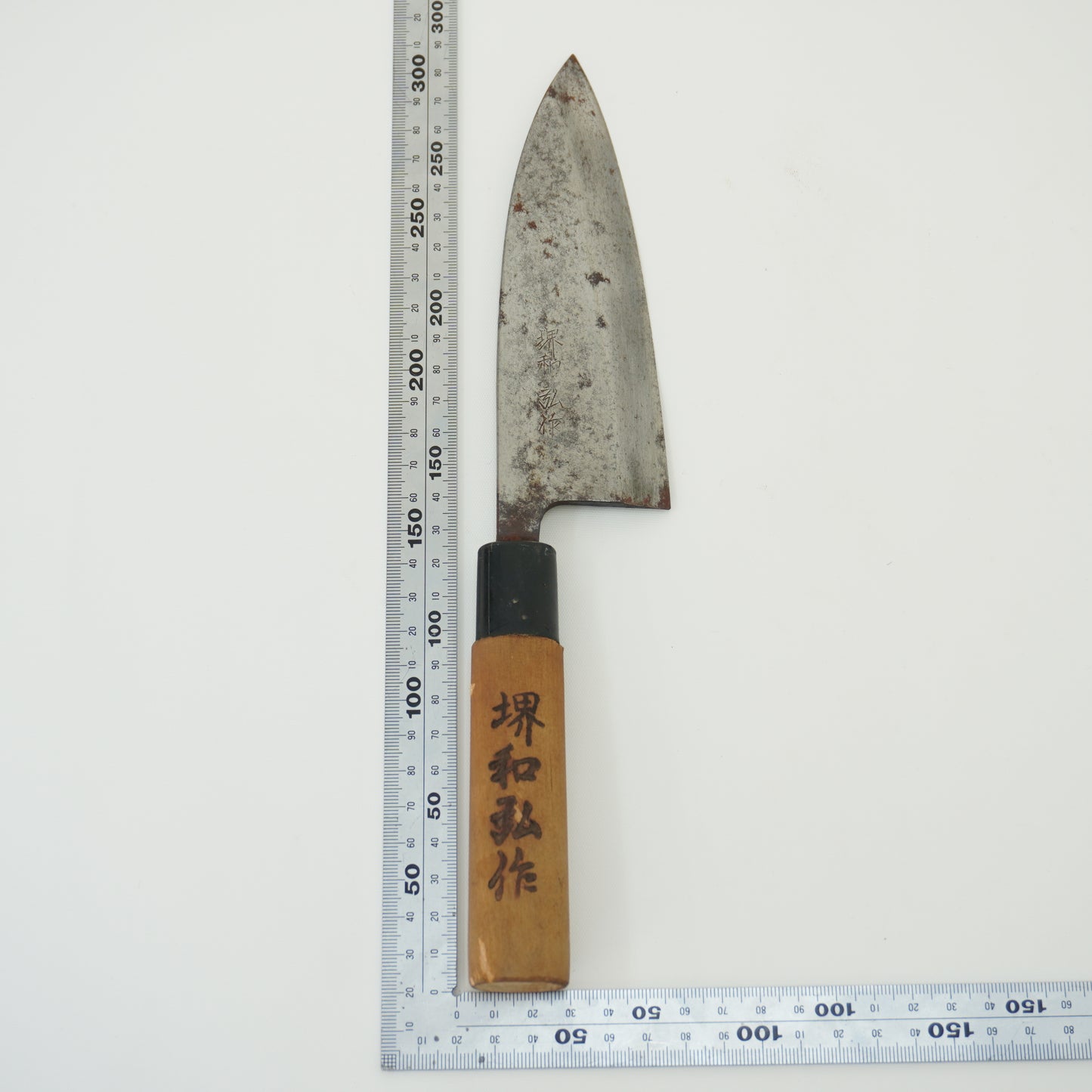 Japanese Used Kitchen Knife 3-Piece Set High Quality Vintage Sushi F-366