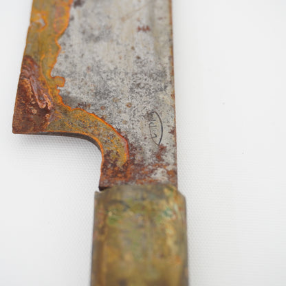 Japanese Used Kitchen Knife 3-Piece Set High Quality Vintage Sushi F-368