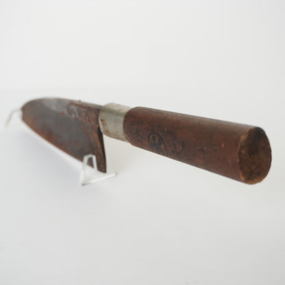 Rare Used Junk Japanese & German Kitchen Knife Combo Yanagiba Deba Mix F-372