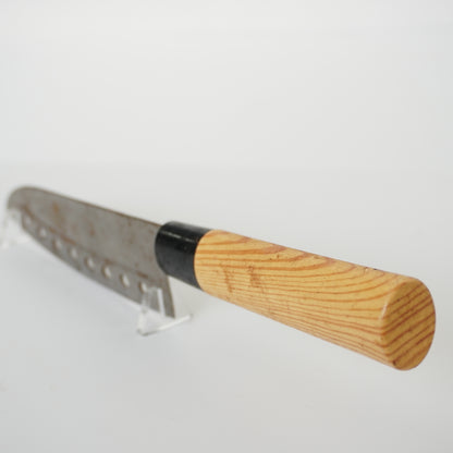 Rare Used Junk Chinese Kitchen Knife Combo Yanagiba Deba Mix F-373