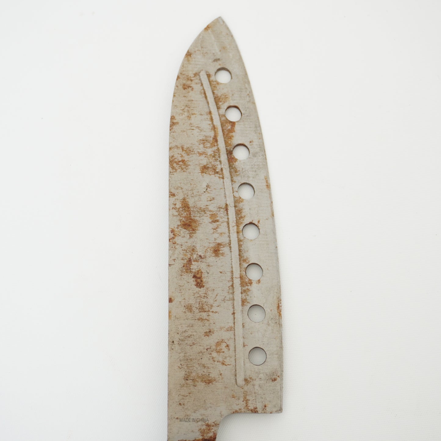 Rare Used Junk Chinese Kitchen Knife Combo Yanagiba Deba Mix F-373