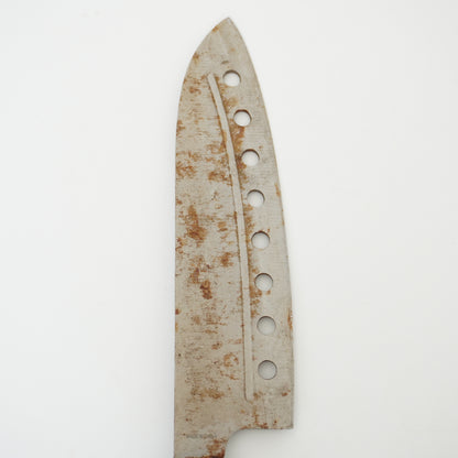 Rare Used Junk Chinese Kitchen Knife Combo Yanagiba Deba Mix F-373