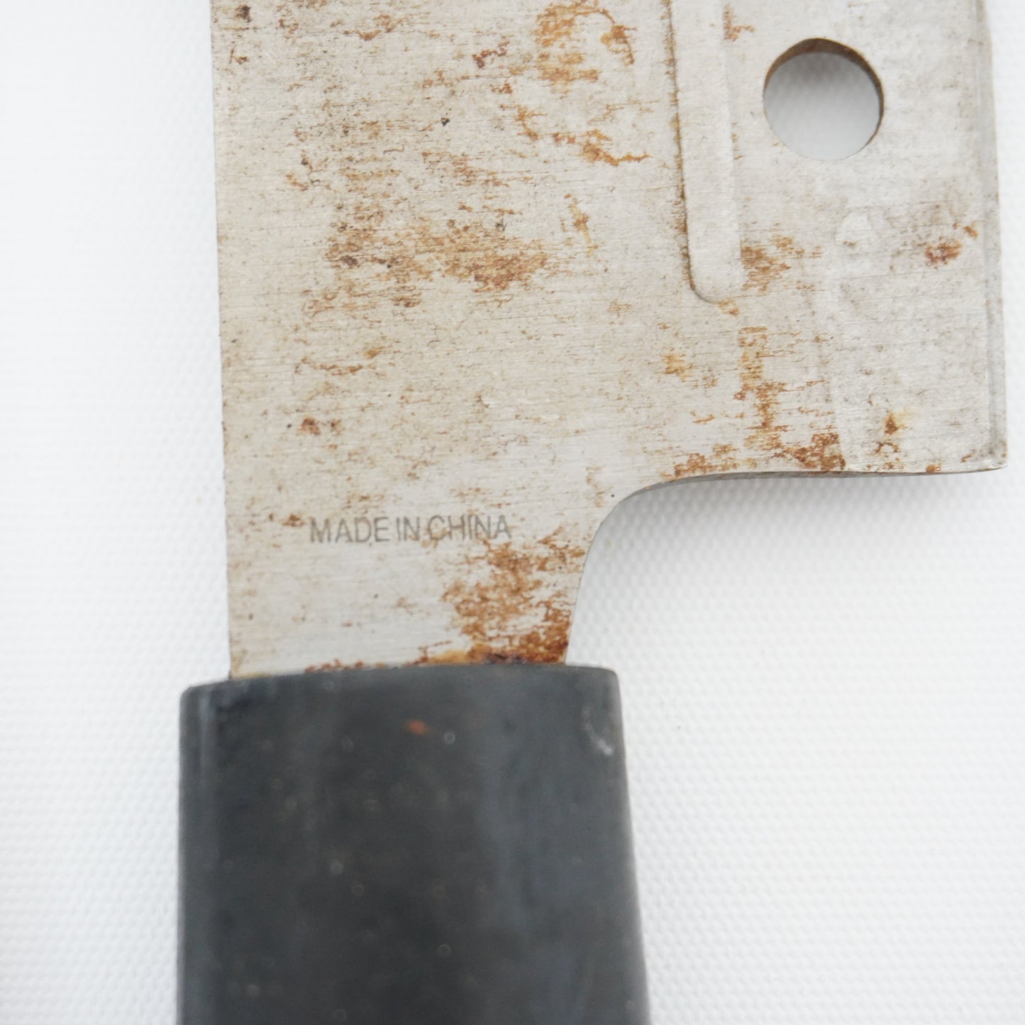 Rare Used Junk Chinese Kitchen Knife Combo Yanagiba Deba Mix F-373