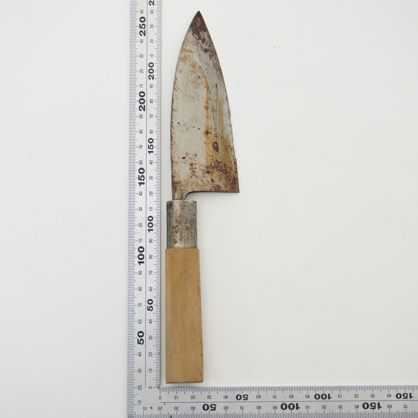 Japanese Used Junk Kitchen Knife 3-Piece Set High Quality Vintage Sushi F-375