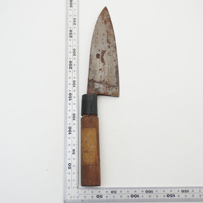 Japanese Used Kitchen Knife 3-Piece Set High Quality Vintage Sushi F-376