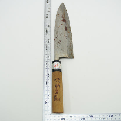 Japanese Used Kitchen Knife 3-Piece Set High Quality Vintage Sushi F-378