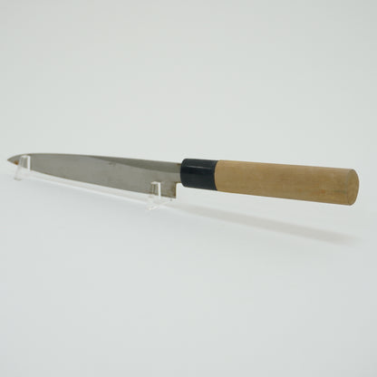 Japanese Used Kitchen Knife 170mm Boxed Vintage Sushi Sashimi F-386