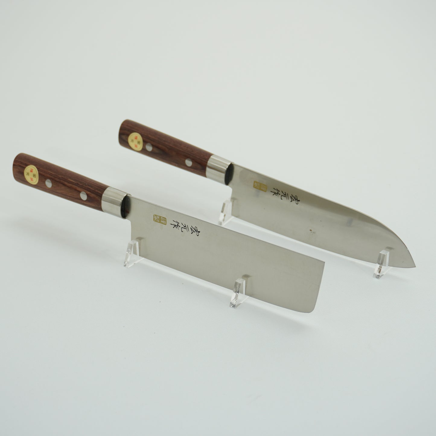 Japanese Used Kitchen Knife Set Boxed Vintage Sushi Sashimi F-388