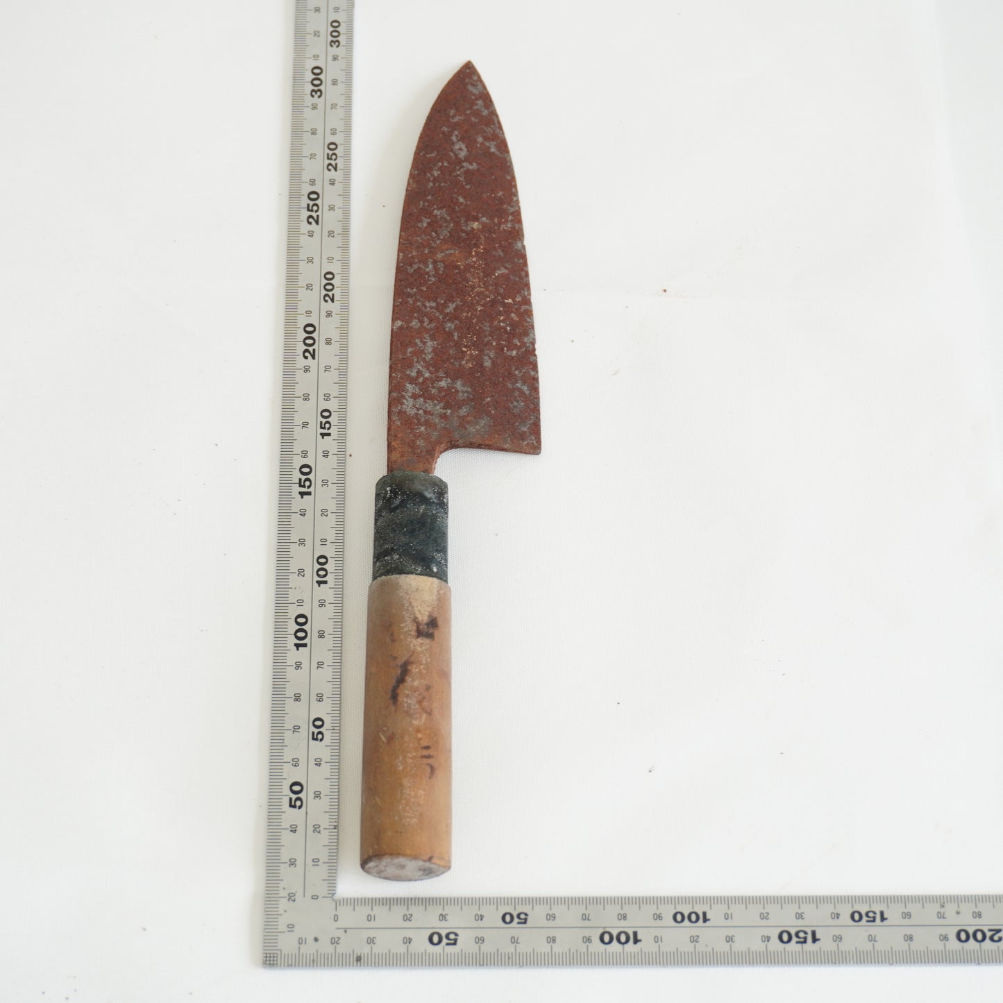 Japanese Junk Used Kitchen Knife 5pc Set Vintage Sashimi Sushi F-390