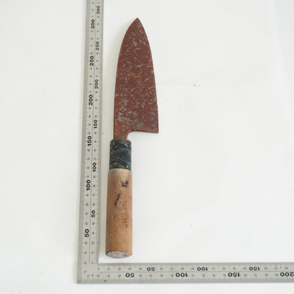 Japanese Junk Used Kitchen Knife 5pc Set Vintage Sashimi Sushi F-390