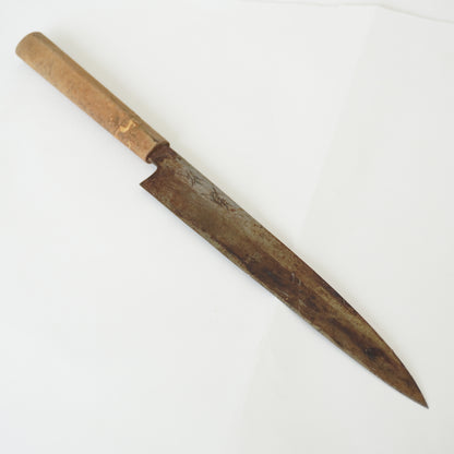 Japanese Junk Used Kitchen Knife 5pc Set Vintage Sashimi Sushi F-390