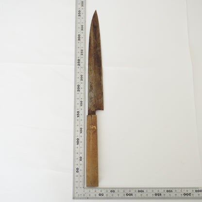 Japanese Junk Used Kitchen Knife 5pc Set Vintage Sashimi Sushi F-390