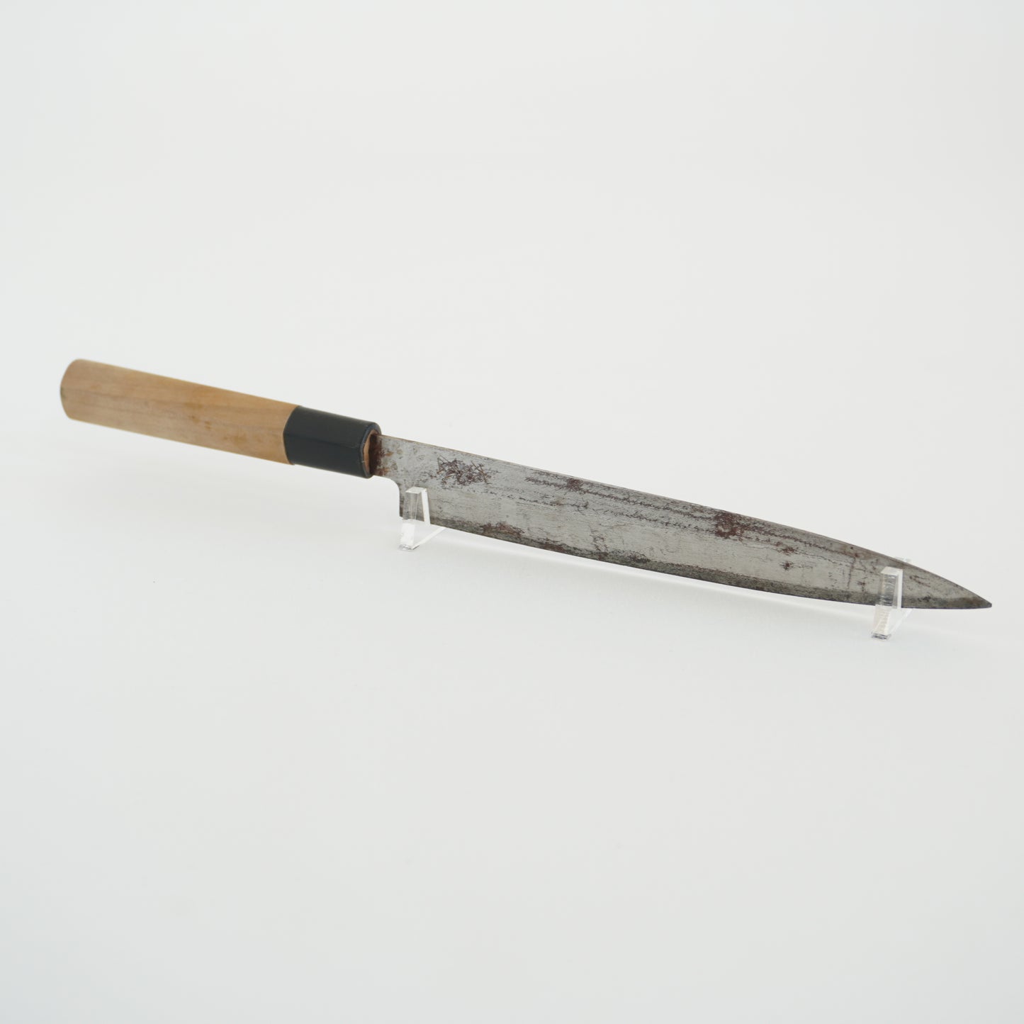 Japanese Used Vintage Knife Set with Box Sushi Sasimi F-394