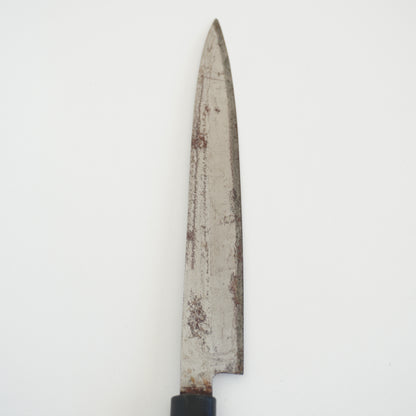 Japanese Used Vintage Knife Set with Box Sushi Sasimi F-394