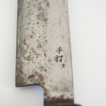 Japanese Used Vintage Knife Set with Box Sushi Sasimi F-394