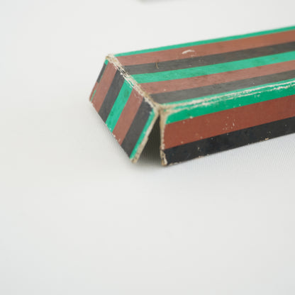 Japanese Used Vintage Knife Set with Box Sushi Sasimi F-394