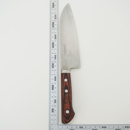 Japanese Used Vintage Knife Lot 3 Set Sushi Sasimi F-395