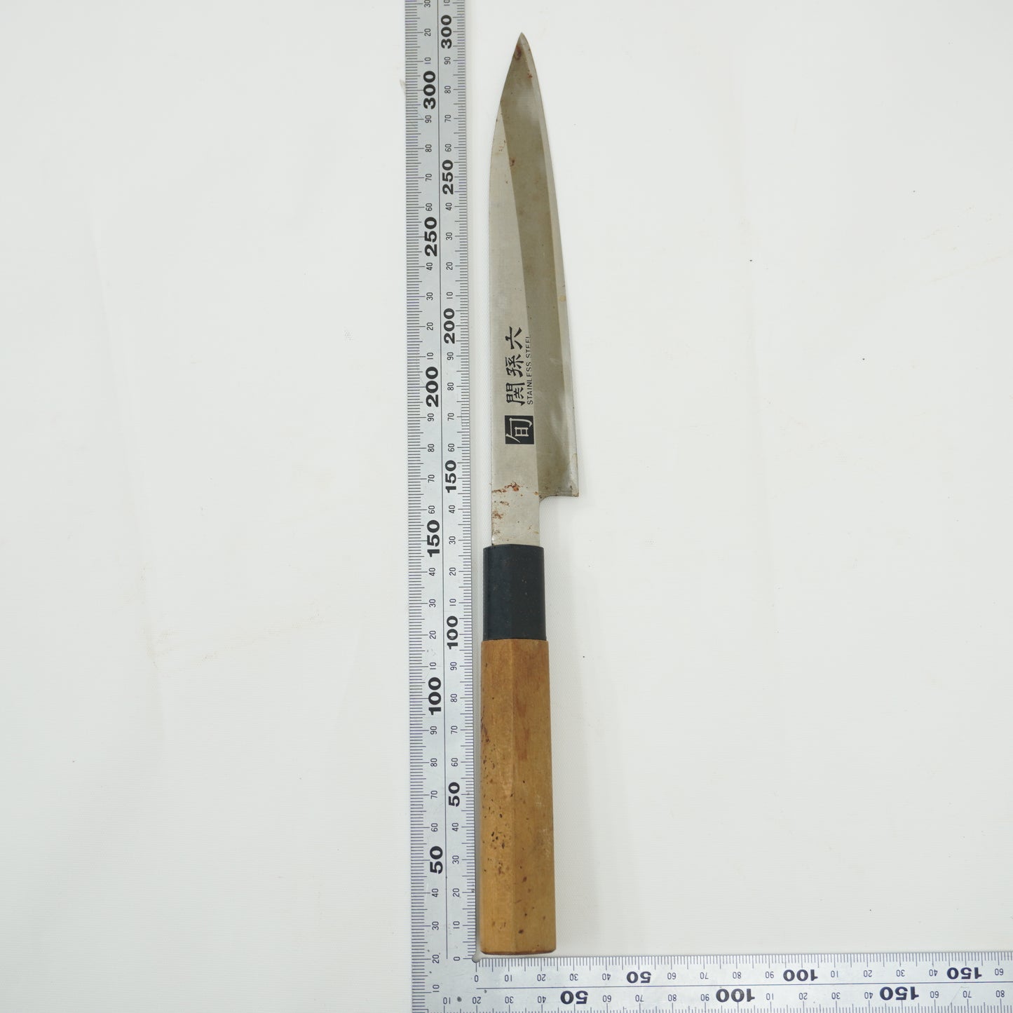 Japanese Used Vintage Knife Lot 3 Set Sushi Sasimi F-396