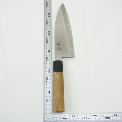 Japanese Used Vintage Knife Lot 3 Set Sushi Sasimi F-396