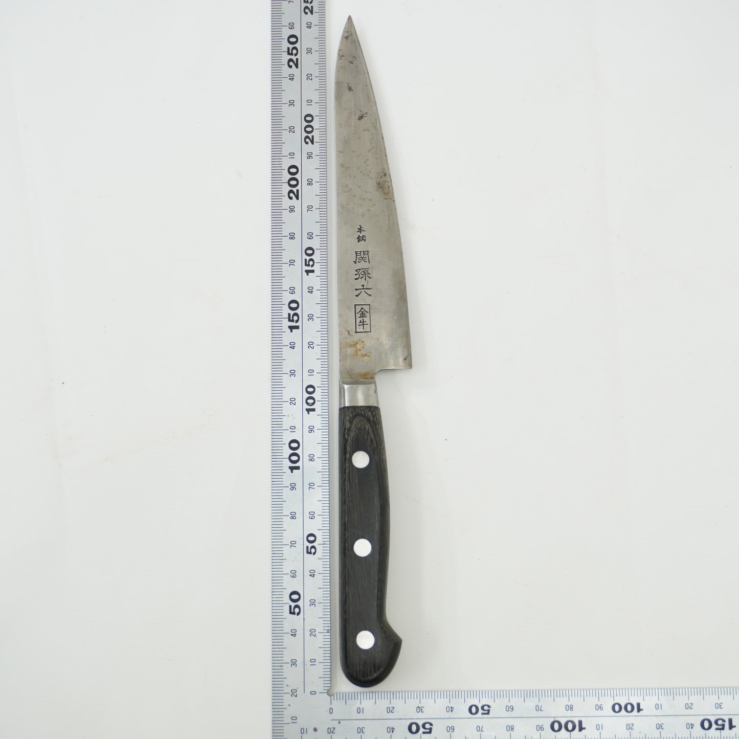 Japanese Used Vintage Knife Lot 3 Set Sushi Sasimi F-397