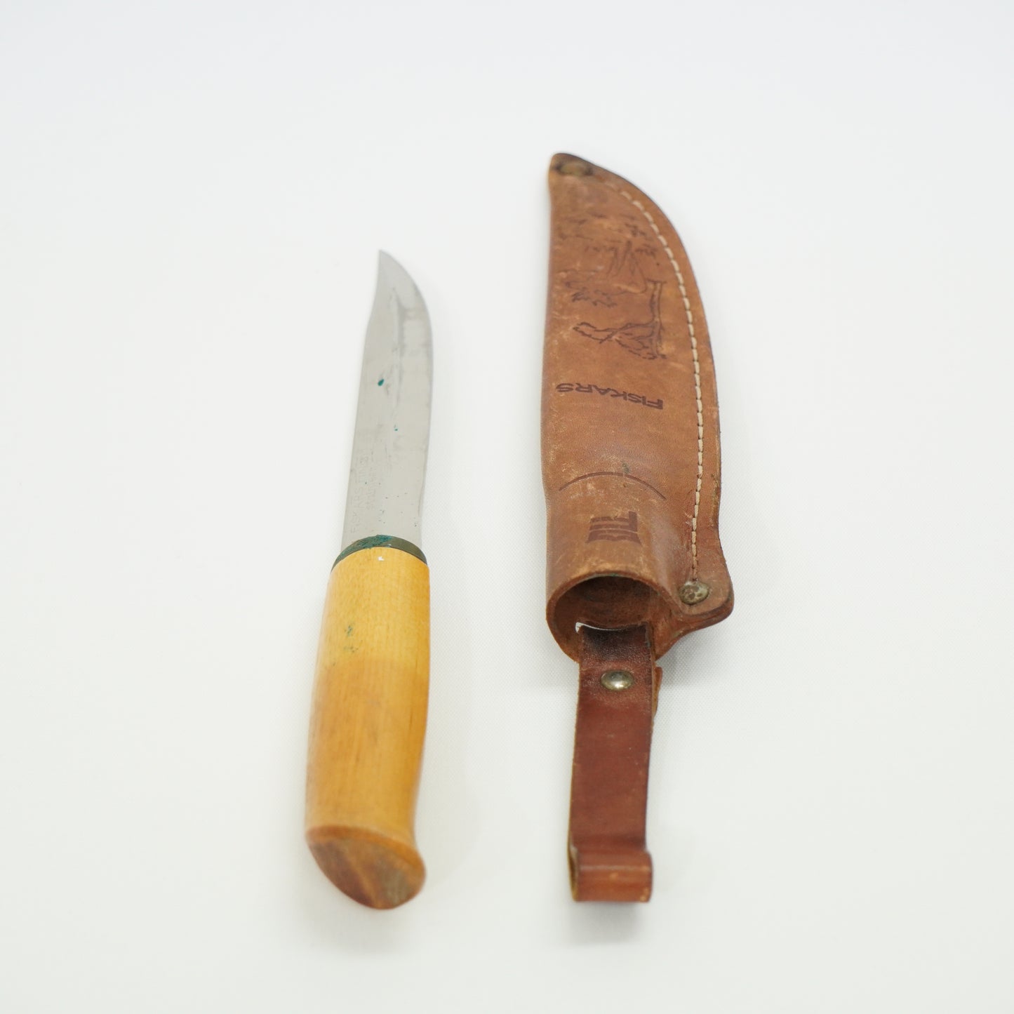 Japanese Used Vintage Makiri Knife Sushi Sashimi F-399