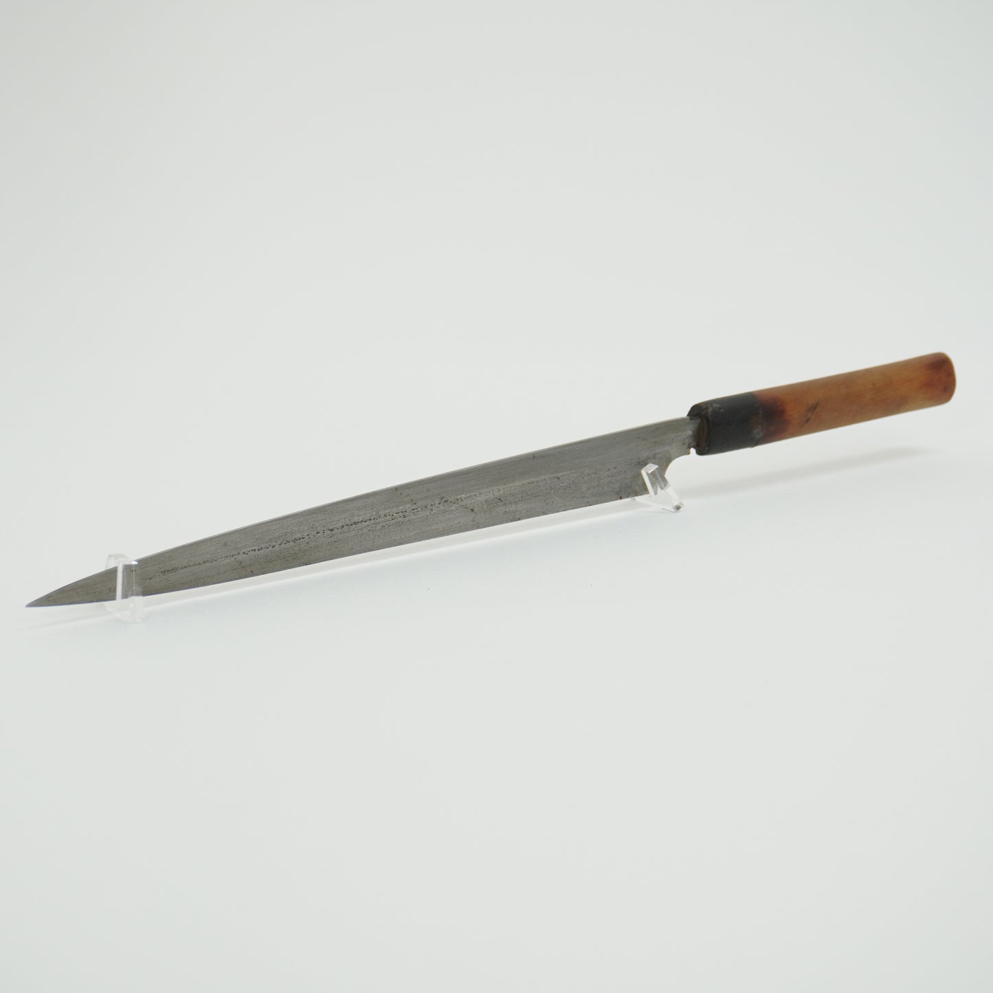 Rare! Japanese Used Vintage Yanagiba Knife w/ cover Sushi Sashimi F-402