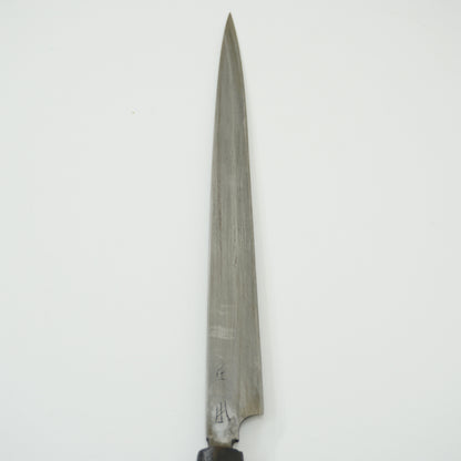 Rare! Japanese Used Vintage Yanagiba Knife w/ cover Sushi Sashimi F-402