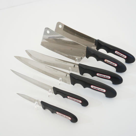 Japanese Kitchen Knife Set – 6-Piece Sushi Sasimi F-404