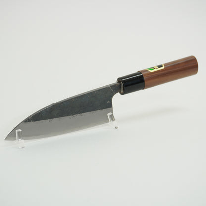 Brandnew! Rare! Japanese Tosa Double-Bevel Deba Knife Boxed Sushi Sasimi F-409