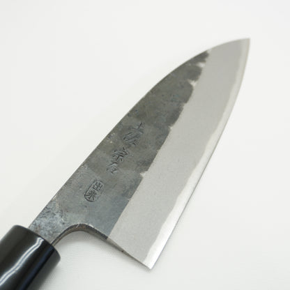 Brandnew! Rare! Japanese Tosa Double-Bevel Deba Knife Boxed Sushi Sasimi F-409