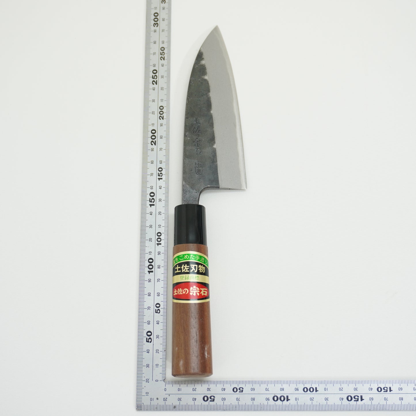 Brandnew! Rare! Japanese Tosa Double-Bevel Deba Knife Boxed Sushi Sasimi F-409