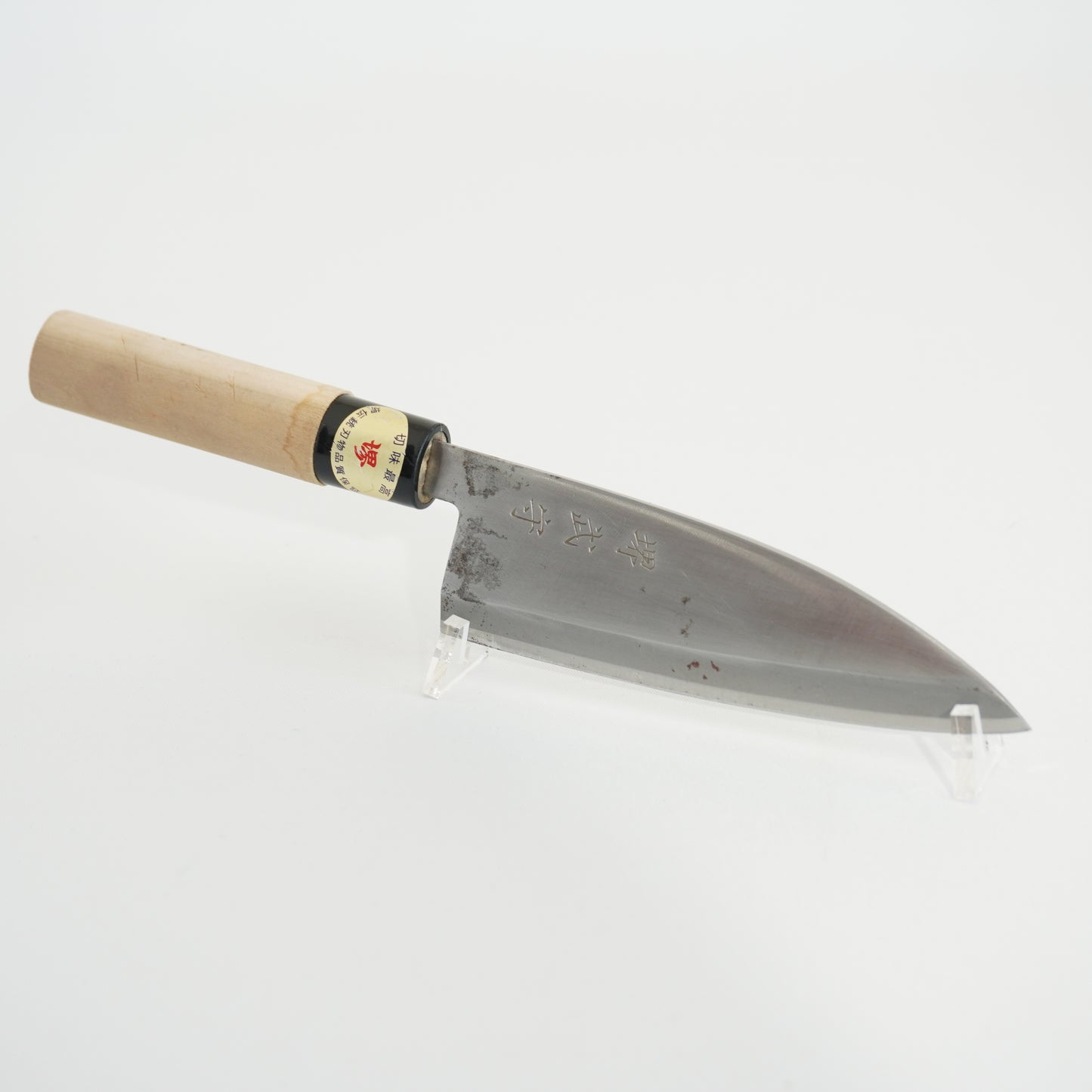 Japanese Used Vintage Kitchen Knife Lot 3 Set Sushi Sasimi F-410
