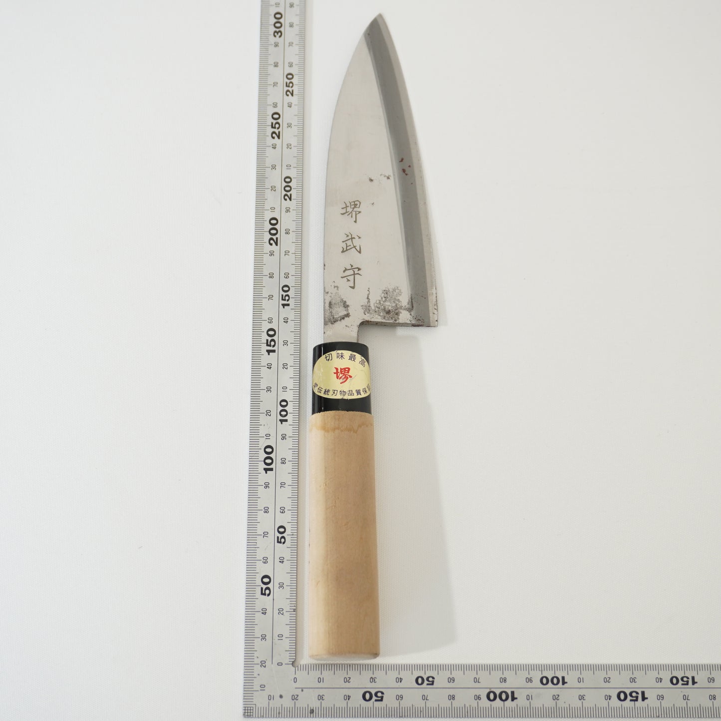 Japanese Used Vintage Kitchen Knife Lot 3 Set Sushi Sasimi F-410