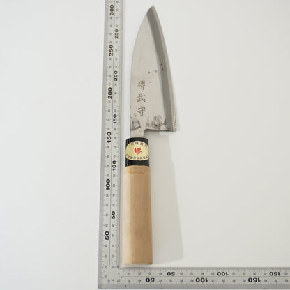 Japanese Used Vintage Kitchen Knife Lot 3 Set Sushi Sasimi F-410