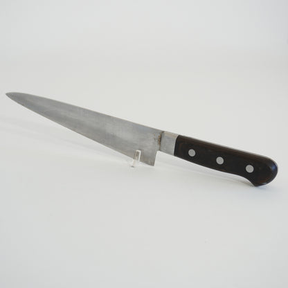 Japanese Used Vintage Kitchen Knife Lot 3 Set Sushi Sasimi F-410