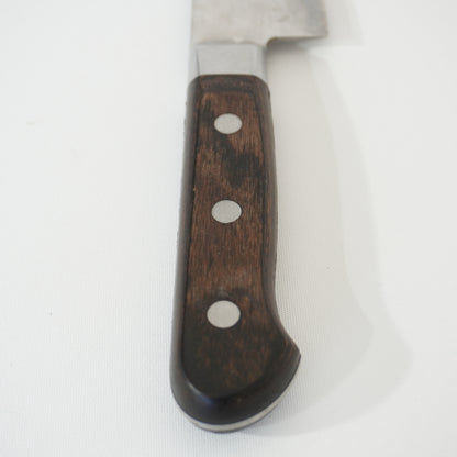 Japanese Used Vintage Kitchen Knife Lot 3 Set Sushi Sasimi F-410