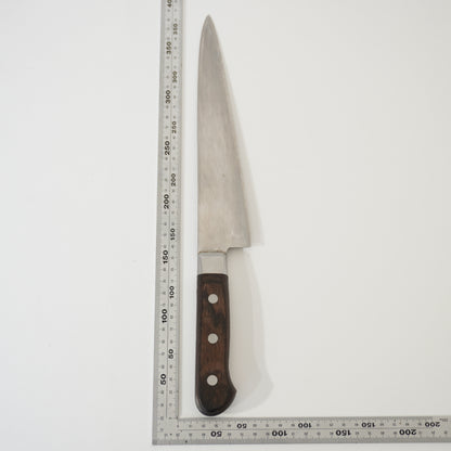 Japanese Used Vintage Kitchen Knife Lot 3 Set Sushi Sasimi F-410