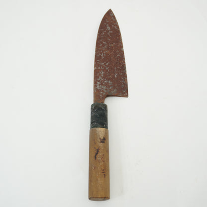 Japanese Junk Used Kitchen Knife 5pc Set Vintage Sashimi Sushi F-411