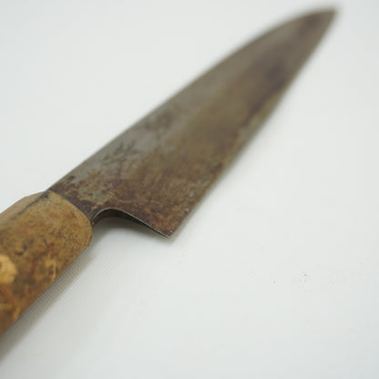 Japanese Junk Used Kitchen Knife 5pc Set Vintage Sashimi Sushi F-411