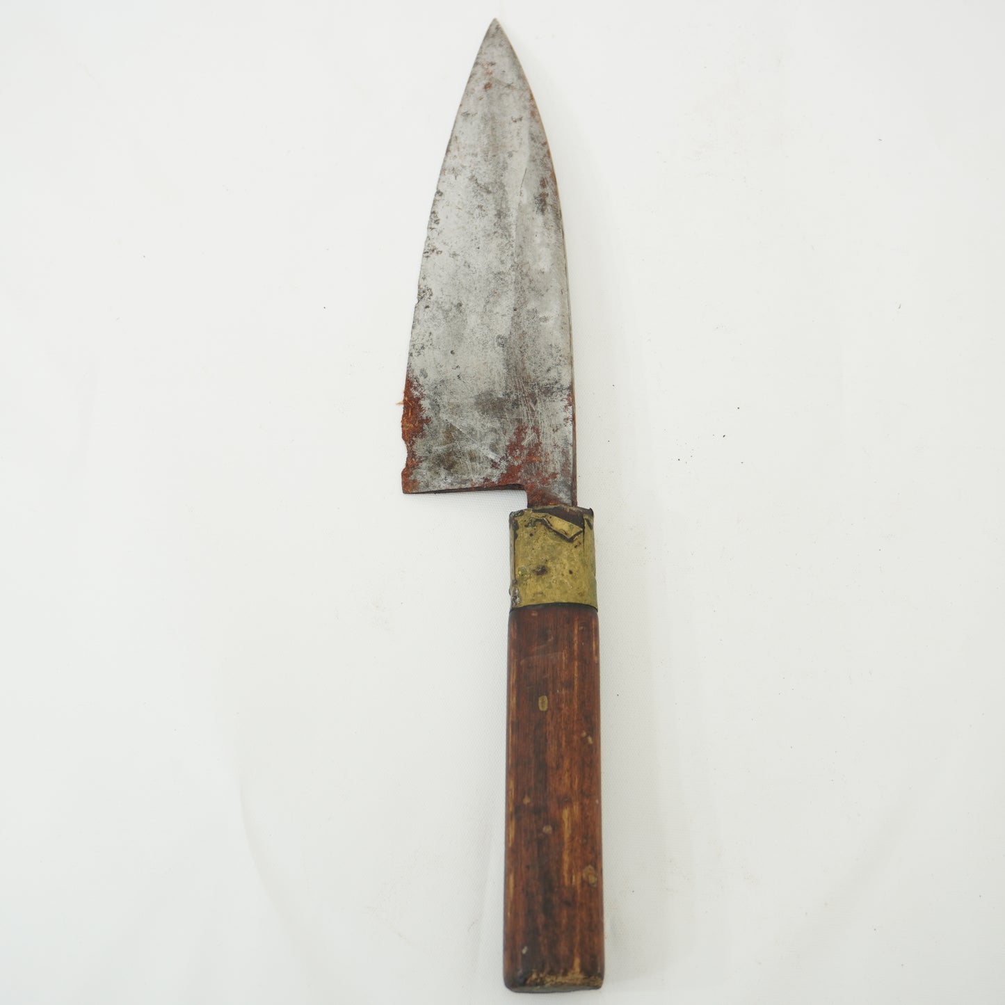 Japanese Junk Used Kitchen Knife 8pc Set Vintage Sashimi Sushi F-412